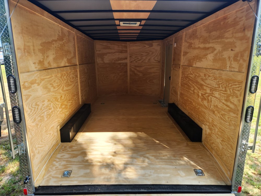 2026 Rock Solid 8.5x16 7k Enclosed w/ Polycore Metal Upgrade and 7' Interior