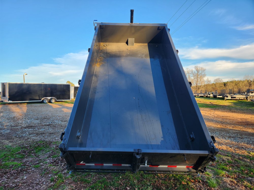 2026 Lamar 7x14 14k Gooseneck Telescopic Dump w/ 24" Sides