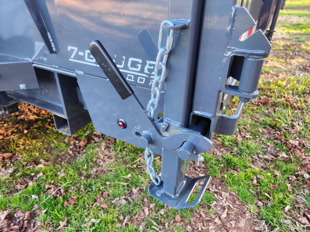 2026 Lamar 7x14 14k Gooseneck Telescopic Dump w/ 24" Sides