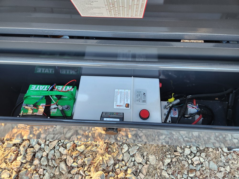 2026 Lamar 7x14 14k Gooseneck Telescopic Dump w/ 24" Sides