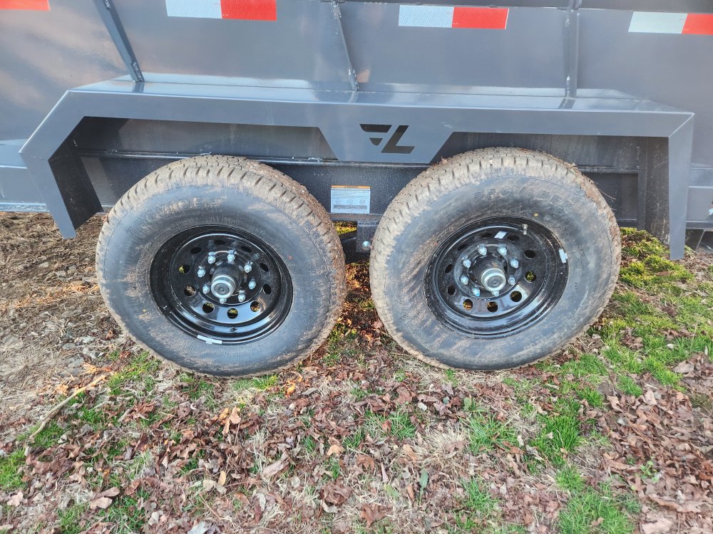 2026 Lamar 7x14 14k Gooseneck Telescopic Dump w/ 24" Sides