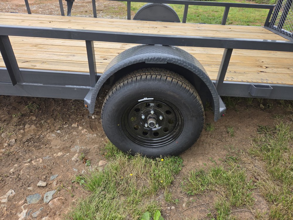 2026 Lamar 83x14 Single Axle Utility