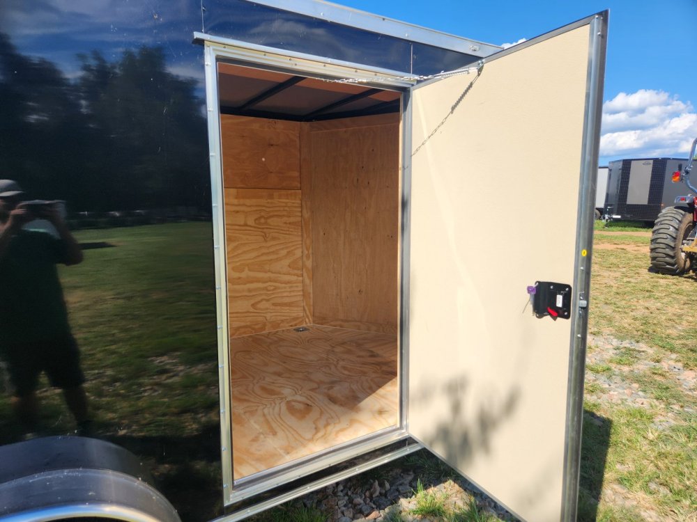 2026 Rock Solid Cargo 7X14 7K Enclosed w/ 7' Interior, Semi-Screwless Upgrade and Polycore Metal Upg