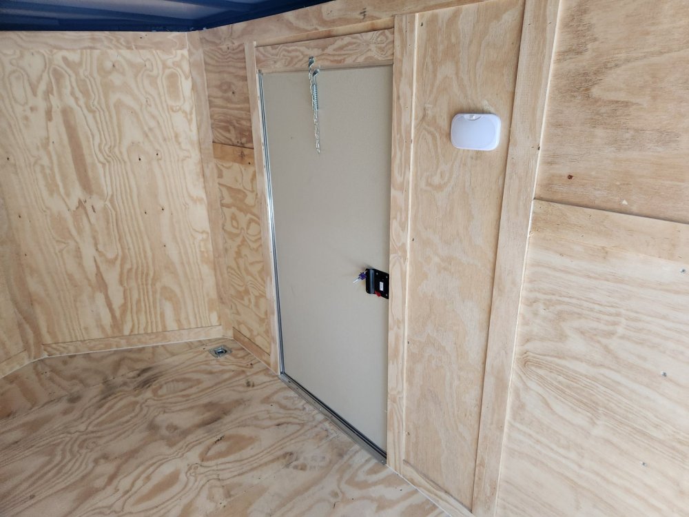 2026 Rock Solid Cargo 7X14 7K Enclosed w/ 7' Interior, Semi-Screwless Upgrade and Polycore Metal Upg