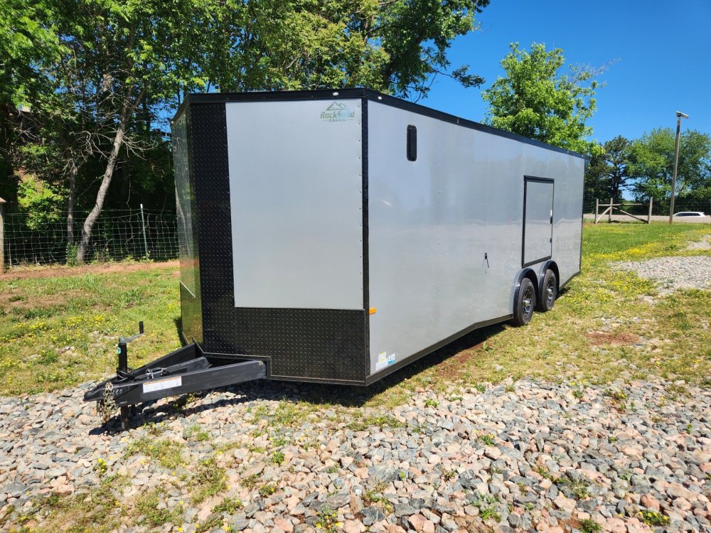 2027 Rock Solid Cargo 8.5x24 10k Enclosed w/ Escape Door, Blackout Special, .080 Polycore Upgrade, S