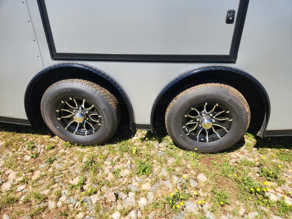 2027 Rock Solid Cargo 8.5x24 10k Enclosed w/ Escape Door, Blackout Special, .080 Polycore Upgrade, S