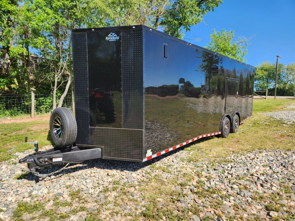 8.5x28 14k Enclosed w/ Blackout Special Package, (.080) Polycore Metal Upgrade, Semi-Screwless Upgra