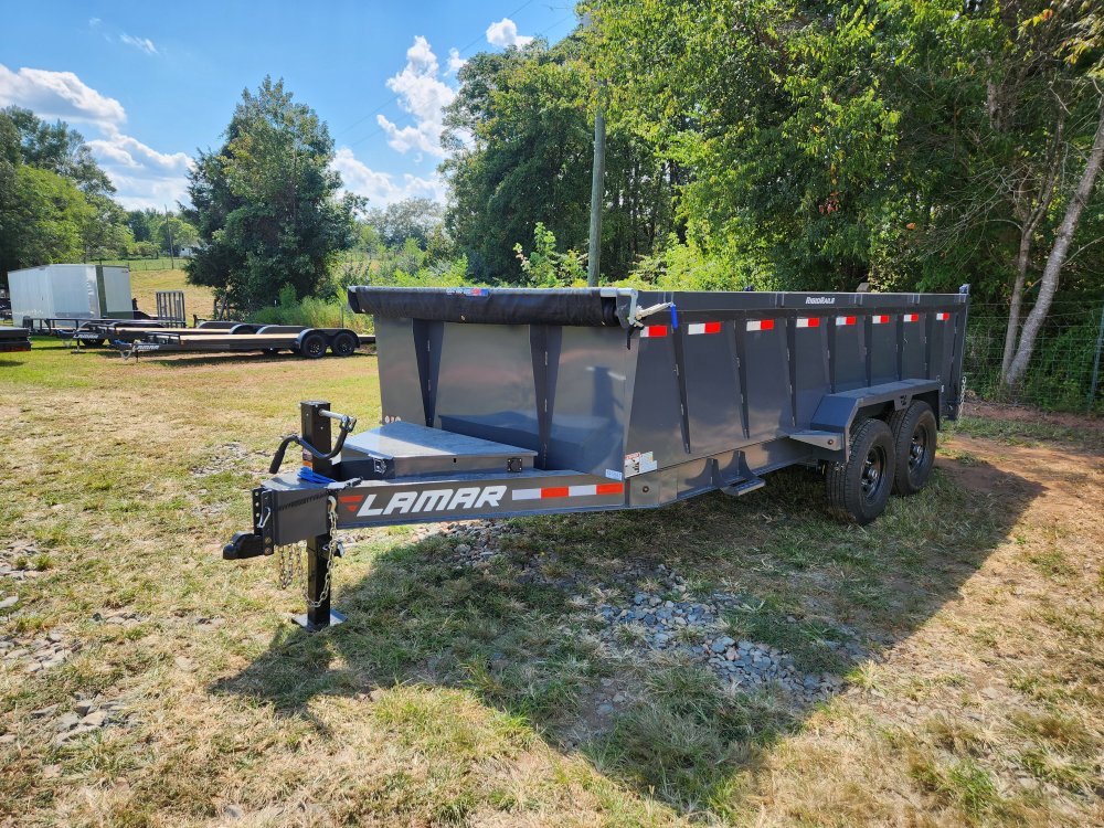 2026 Lamar 7x16 14k Dump w/ 36" Sides