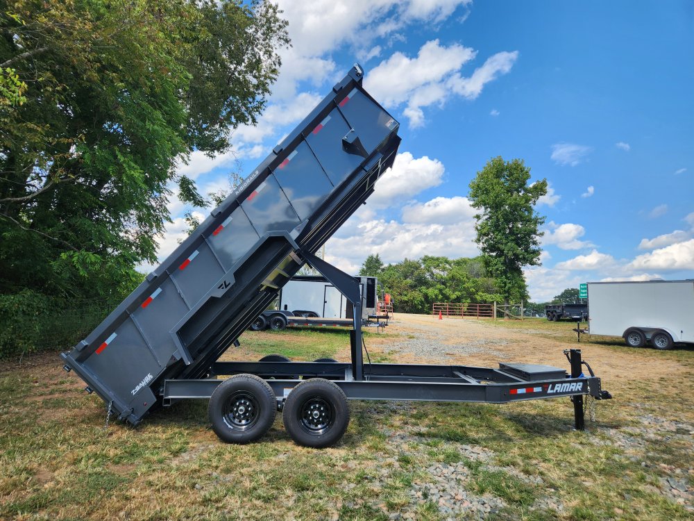 2026 Lamar 7x16 14k Dump w/ 36" Sides