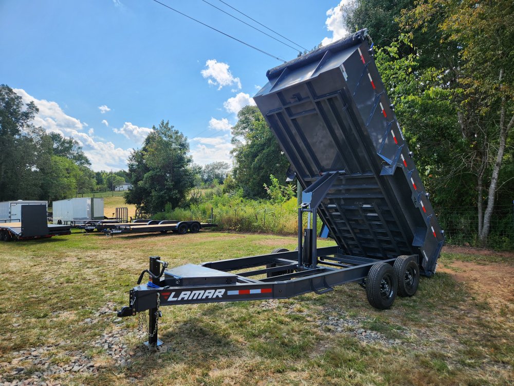 2026 Lamar 7x16 14k Dump w/ 36" Sides