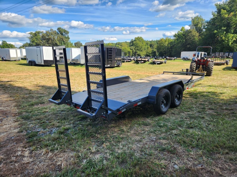 2027 Lamar 83x20 14k Equipment Hauler w/ Stand-Up Ramps