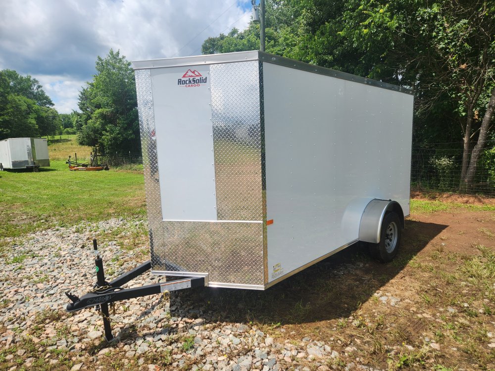 2025 Rock Solid Cargo 6x12 Single Axle Enclosed