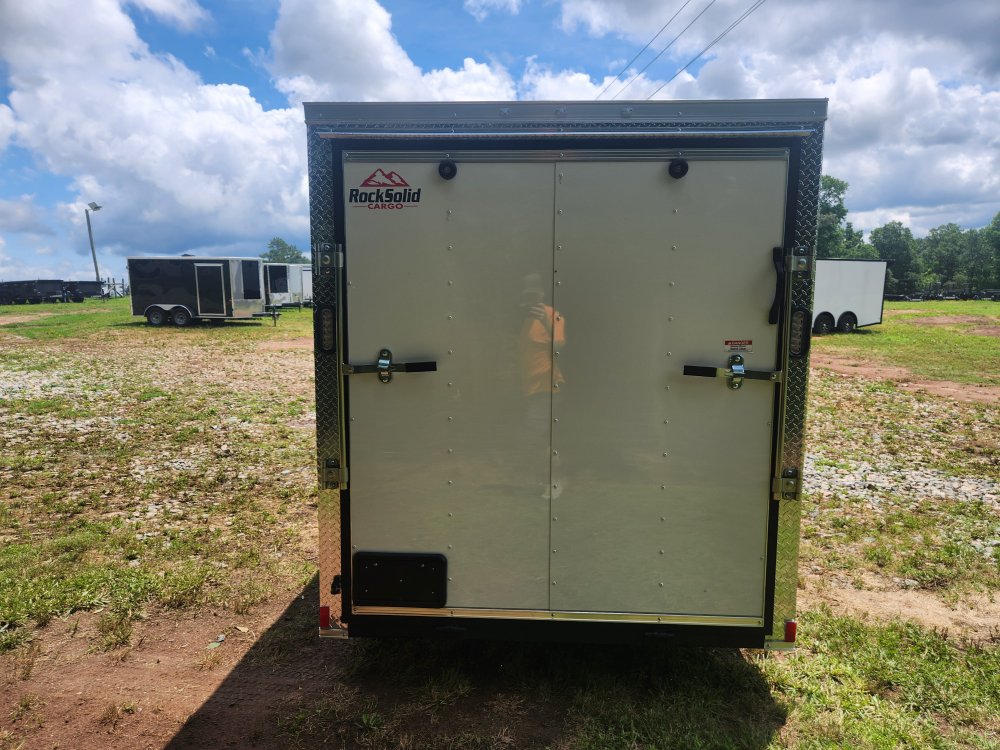 2025 Rock Solid Cargo 6x12 Single Axle Enclosed