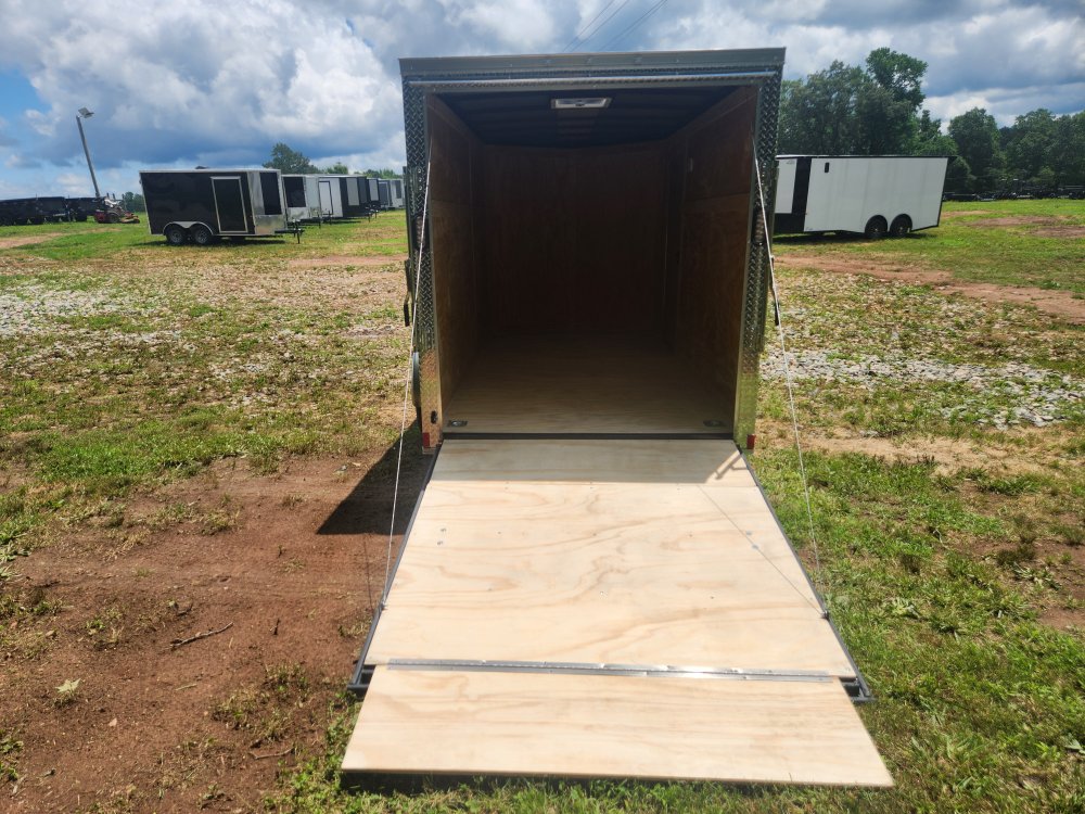 2025 Rock Solid Cargo 6x12 Single Axle Enclosed
