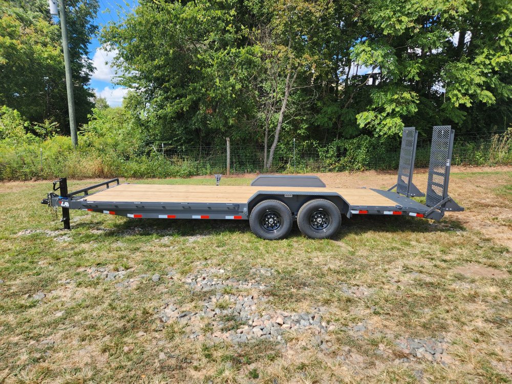2026 Lamar 83X22 14K Equipment Hauler w/ Stand-Up Ramps