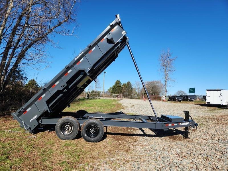 2027 Lamar 7X16 14K Telescopic Dump w/ 24" Sides