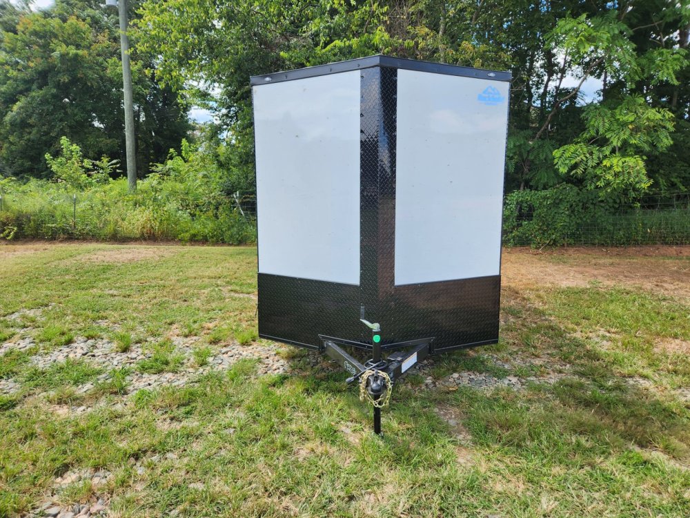 2026 Rock Solid Cargo 7x14 7k Enclosed w/ Blackout Package, Polycore Metal, Semi-Screwless Upgrade a