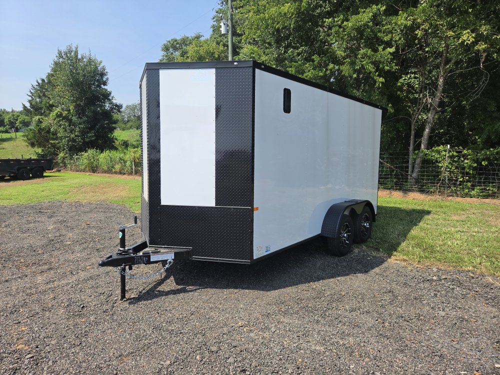 2026 Rock Solid Cargo 7x14 7k Enclosed w/ Blackout Special Package, (.080) Polycore Metal Upgrade, S