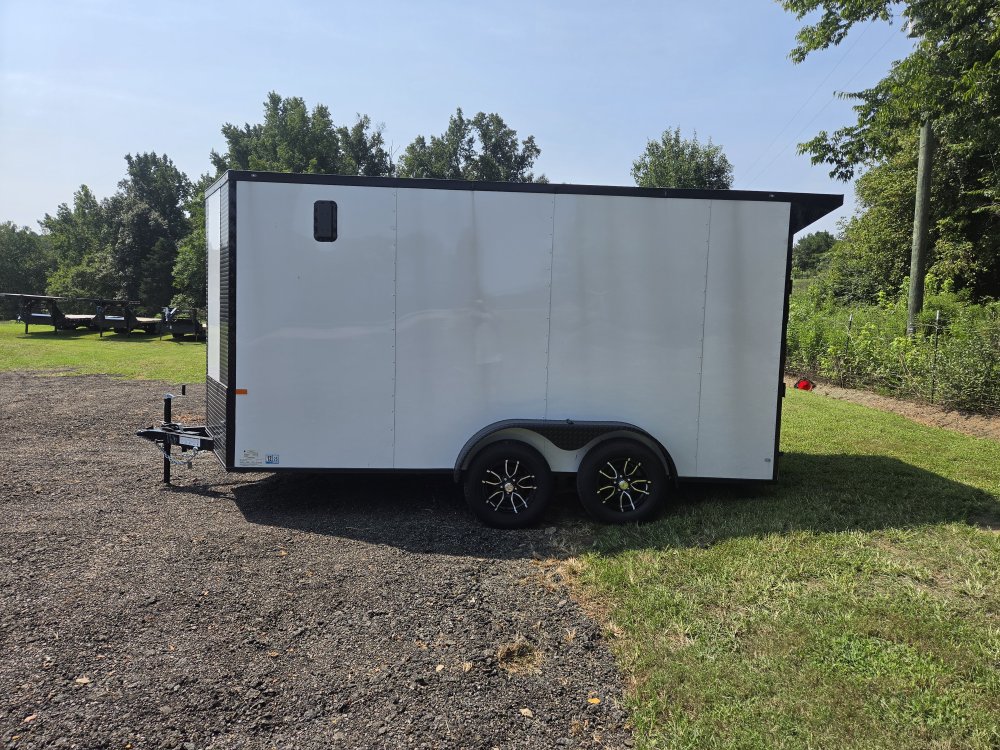 2026 Rock Solid Cargo 7x14 7k Enclosed w/ Blackout Special Package, (.080) Polycore Metal Upgrade, S