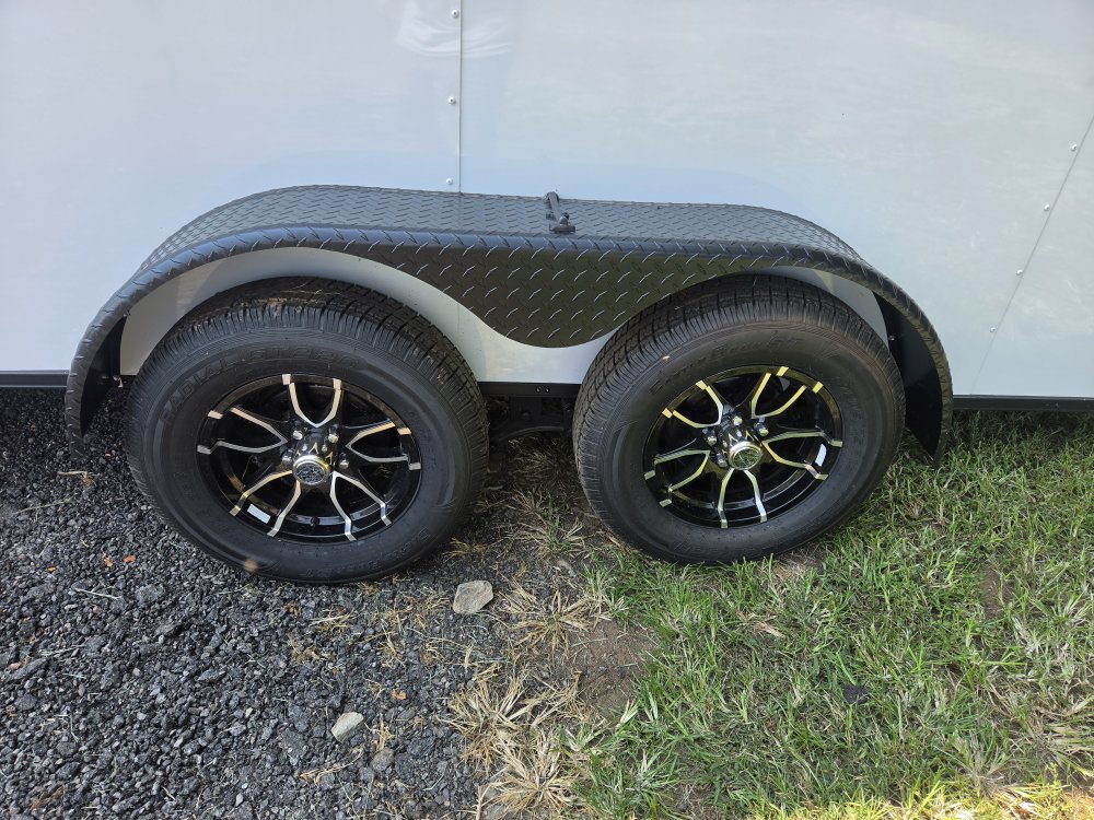 2026 Rock Solid Cargo 7x14 7k Enclosed w/ Blackout Special Package, (.080) Polycore Metal Upgrade, S