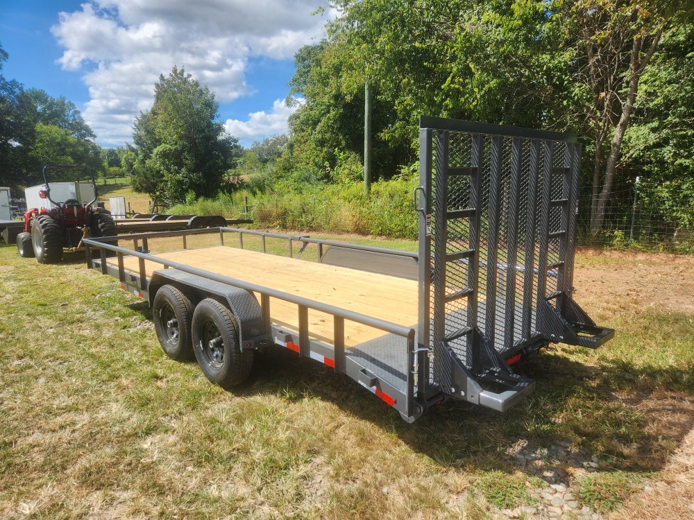 2026 Lamar Trailers 83x20 10k Utility w/ 5' HD Gate