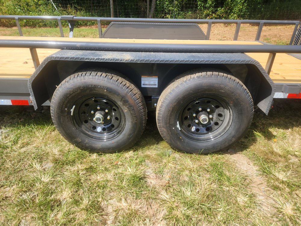 2026 Lamar Trailers 83x20 10k Utility w/ 5' HD Gate