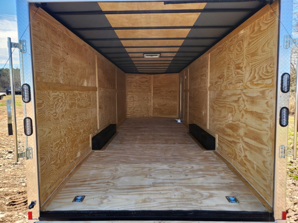 2026 Rock Solid Cargo 8.5x24 10k Enclosed w/ 7' Interior, Polycore Metal and Semi-Screwless Upgrade