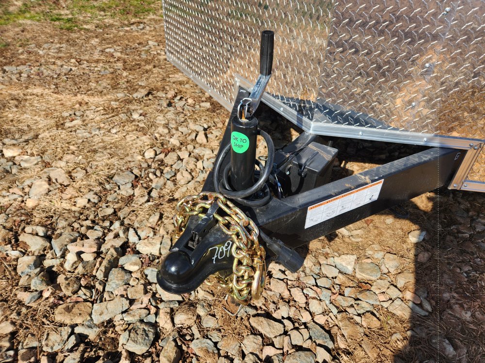 2026 Rock Solid Cargo 8.5x24 10k Enclosed w/ 7' Interior, Polycore Metal and Semi-Screwless Upgrade