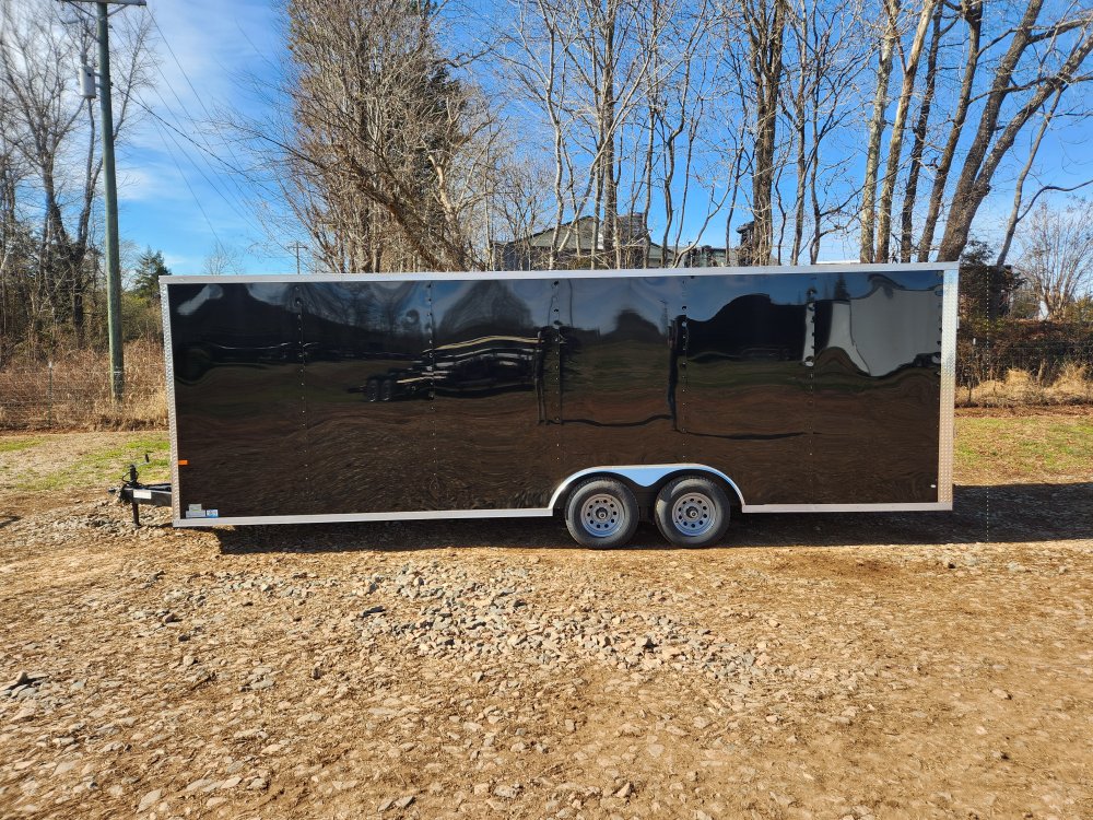2026 Rock Solid Cargo 8.5x24 10k Enclosed w/ 7' Interior, Polycore Metal and Semi-Screwless Upgrade