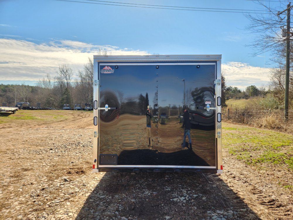 2026 Rock Solid Cargo 8.5x24 10k Enclosed w/ 7' Interior, Polycore Metal and Semi-Screwless Upgrade