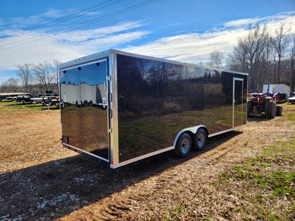 2026 Rock Solid Cargo 8.5x24 10k Enclosed w/ 7' Interior, Polycore Metal and Semi-Screwless Upgrade