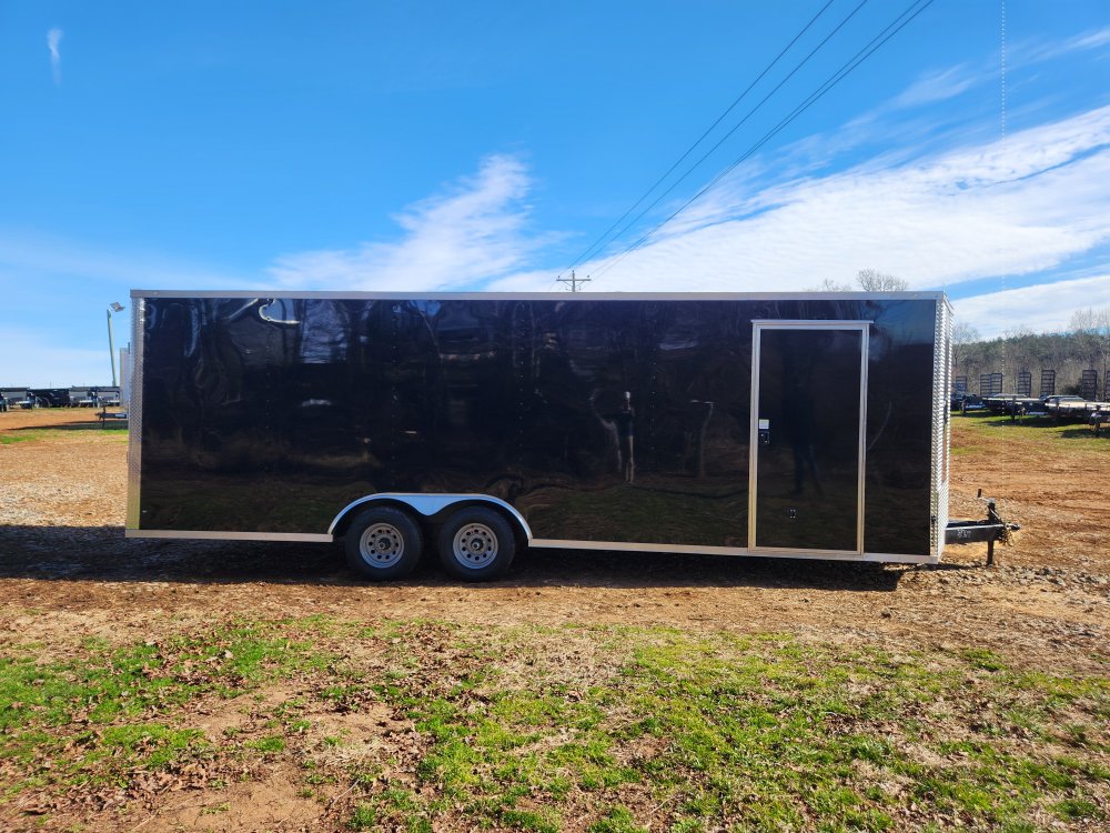 2026 Rock Solid Cargo 8.5x24 10k Enclosed w/ 7' Interior, Polycore Metal and Semi-Screwless Upgrade