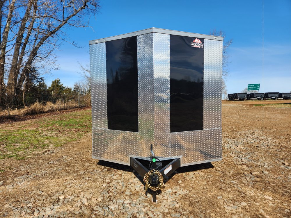 2026 Rock Solid Cargo 8.5x24 10k Enclosed w/ 7' Interior, Polycore Metal and Semi-Screwless Upgrade