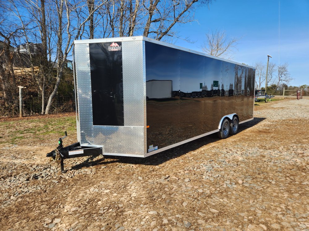 2026 Rock Solid Cargo 8.5x24 10k Enclosed w/ 7' Interior, Polycore Metal and Semi-Screwless Upgrade