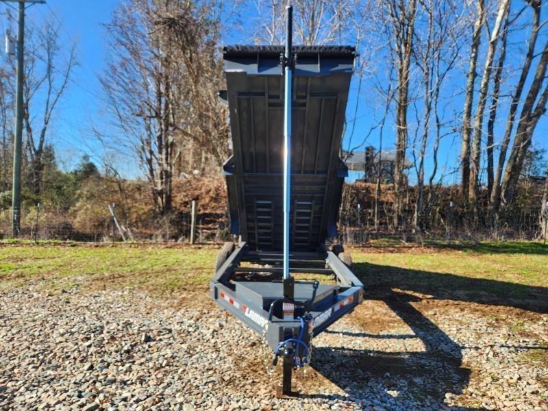 2026 Lamar 7X16 14K Gooseneck Telescopic Dump w/ Upgraded Tires, Spare Tire and 24" Sides