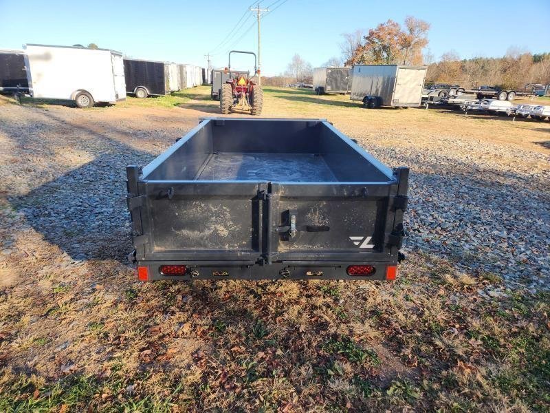 2026 Lamar 5X10 7K Mini Dump W/ Spreader Gate and 18" Sides