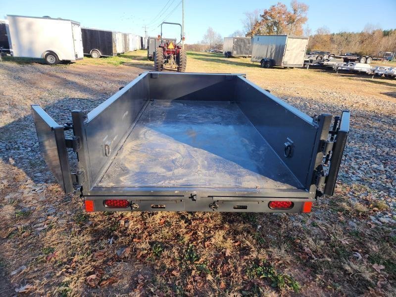 2026 Lamar 5X10 7K Mini Dump W/ Spreader Gate and 18" Sides