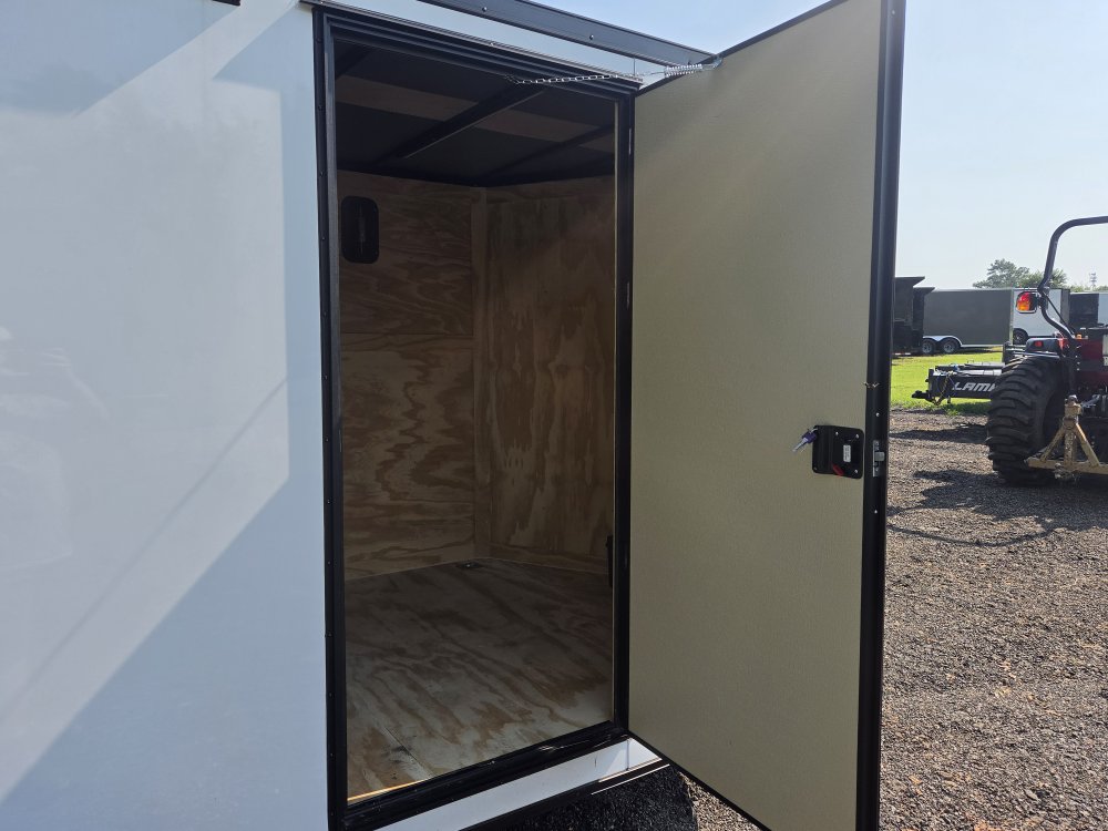 2026 Rock Solid Cargo 7x16 7k Enclosed w/ Blackout Special Package, 7' Interior Height, (.080) Polyc