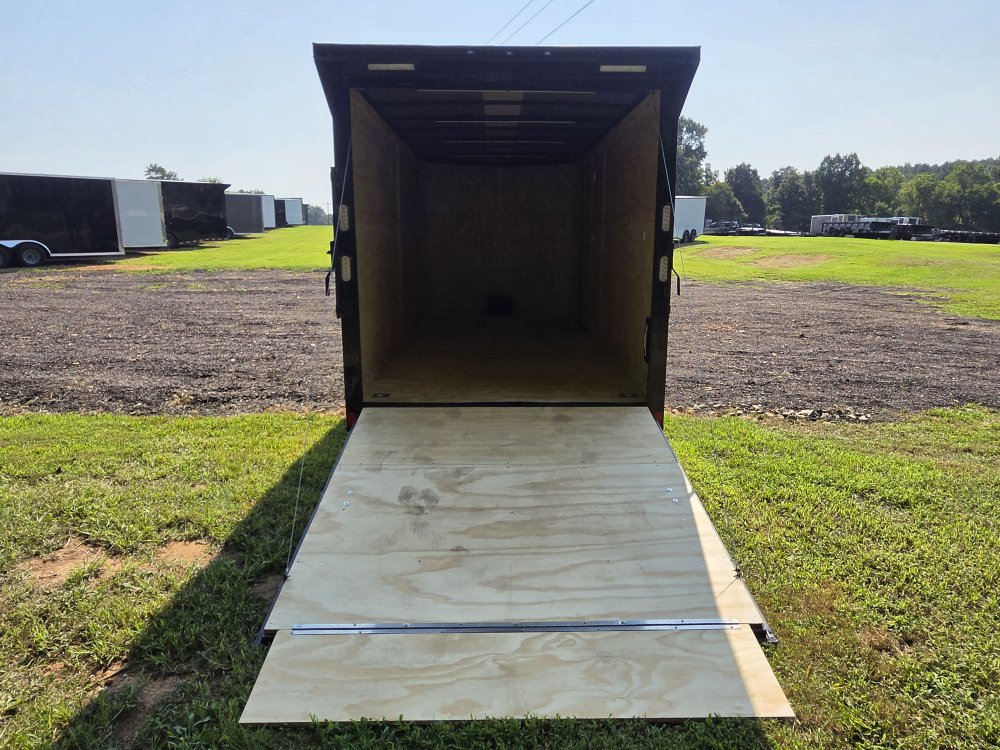 2026 Rock Solid Cargo 7x16 7k Enclosed w/ Blackout Special Package, 7' Interior Height, (.080) Polyc