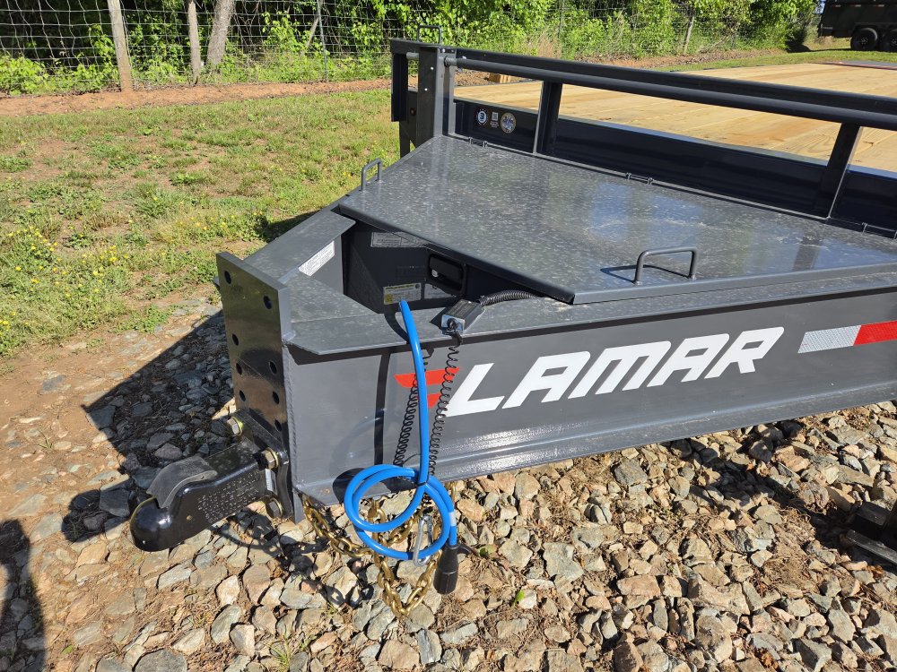 2026 Lamar 102x25 21k Deckover w/ Upgrade Tires and Rhino Ramps