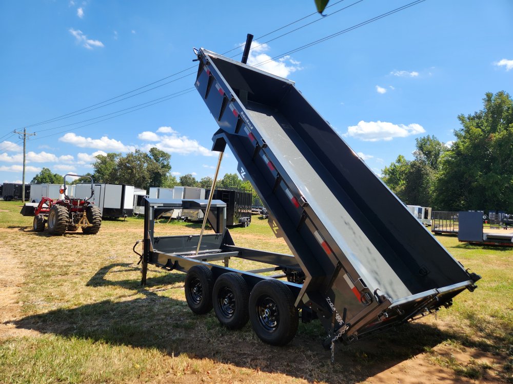 2026 Lamar Trailers 7x16 21k Gooseneck Telescopic Dump w/ 24" Sides