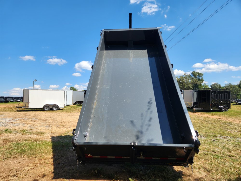 2026 Lamar Trailers 7x16 21k Gooseneck Telescopic Dump w/ 24" Sides
