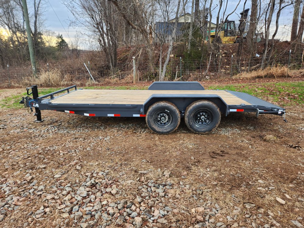 2026 Lamar 83x18 14k Equipment Hauler w/ Slide-In Ramps and Rear Support Jacks