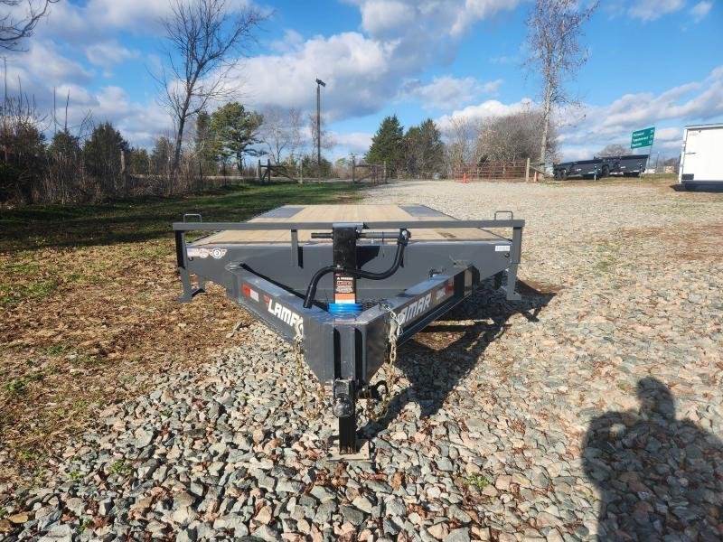 2025 Lamar Trailers 102x18 14k Deckover w/ Slide-In Ramps