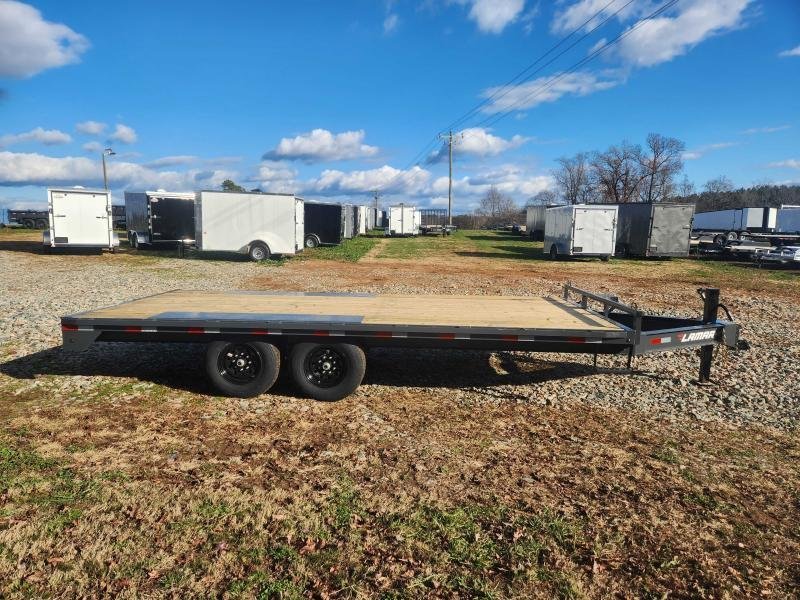 2025 Lamar Trailers 102x18 14k Deckover w/ Slide-In Ramps