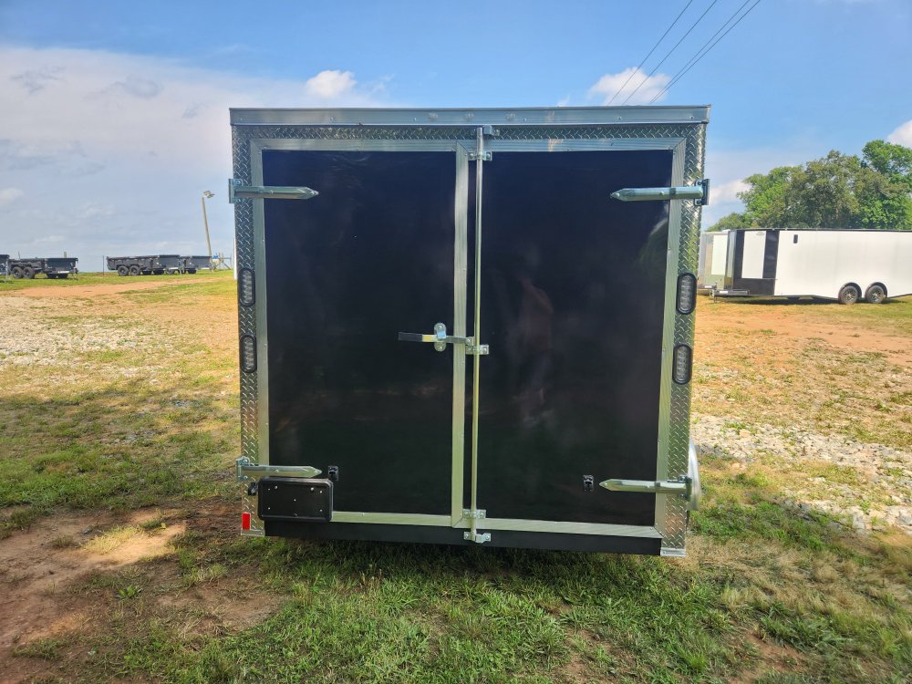 2025 Rock Solid Cargo 7x12 7k Enclosed Trailer w/ Polycore (.080) Metal, Semi-Screwless Upgrade and 