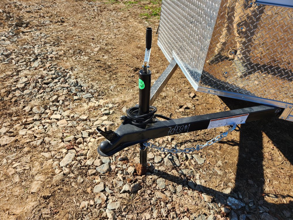 2026 Rock Solid Cargo 6 x 10 Single Axle Enclosed w/ Polycore Metal Upgrade and Semi-Screwless Upgra