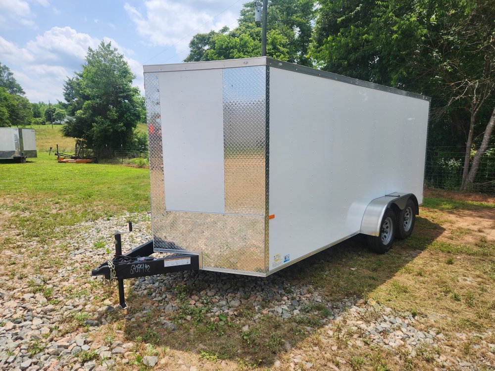 2025 Rock Solid Cargo 7x16 7k Enclosed w/ Polycore Upgrade