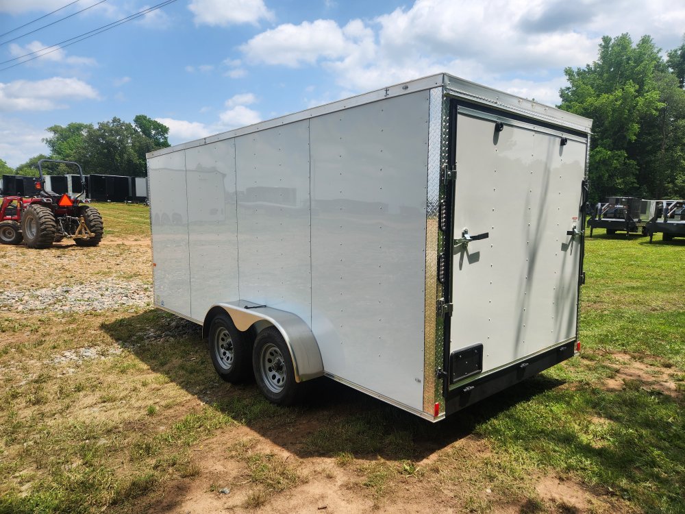 2025 Rock Solid Cargo 7x16 7k Enclosed w/ Polycore Upgrade