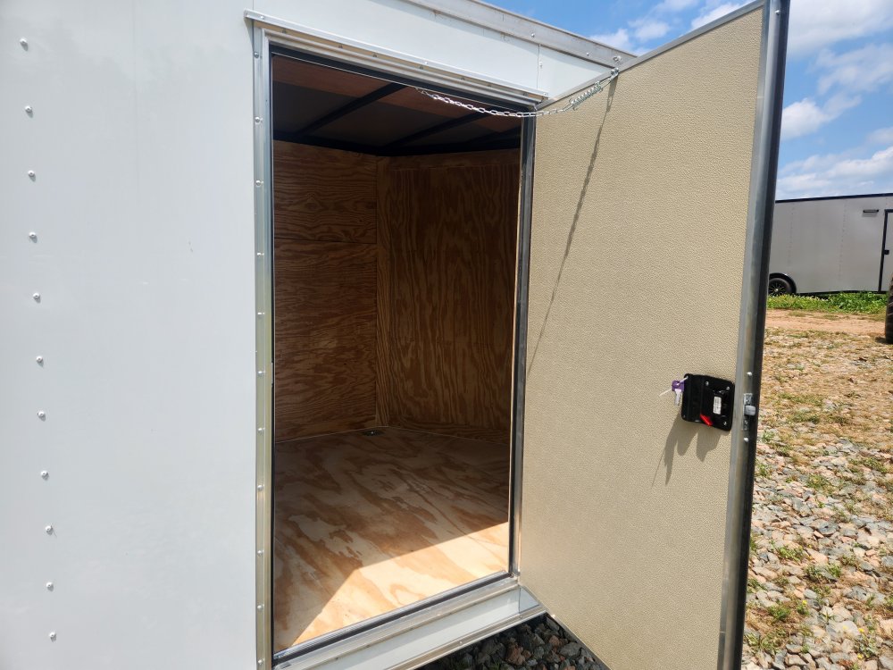2025 Rock Solid Cargo 7x16 7k Enclosed w/ Polycore Upgrade